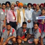 SS Dhindas With Germanyl Team at Sangrur
