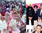 ਸ੍ਰੀ ਮੁਕਤਸਰ ਸਾਹਿਬ ਦੀ ਵੋਹਰਾ ਕਾਲੋਨੀ ’ਚ ਵਿਸ਼ਾਲ ਚੋਣ ਰੈਲੀ ਦੌਰਾਨ ਵੱਡੇ ਇੱਕਠ ਨੂੰ ਸੰਬੋਧਨ ਕਰਦੀ ਹੋਈ ਬੀਬੀ ਹਰਸਿਮਰਤ ਕੌਰ ਬਾਦਲ ਉਨ੍ਹਾਂ ਨਾਲ ਮਲਜੀਤ ਬਰਕੰਦੀ, ਮਨਜਿੰਦ ਬਿੱਟੂ ਤੇ ਹੋਰ।(ਫੋਟੋ: ਸੁਨੀਲ ਬਾਂਸਲ)