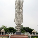 ਸ੍ਰੀ ਮੁਕਤਸਰ ਸਾਹਿਬ ਵਿਖੇ ਸਥਾਪਿਤ ਯਾਦਗਾਰੀ ਮੁਕਤ-ਏ-ਮੀਨਾਰ।(ਫੋਟੋ: ਸੁਨੀਲ ਬਾਂਸਲ)