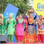 Students performing at stage durign First day of  Annual fest ROBOMANIA-2015 at Gulzar Group of Institutes, Khanna, Ludhiana 0 copy.resized