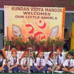 Kundan Vidya Mandir , Civil Lines  organized Shala Pravesh ceremony  for the students at its campus 01.resized